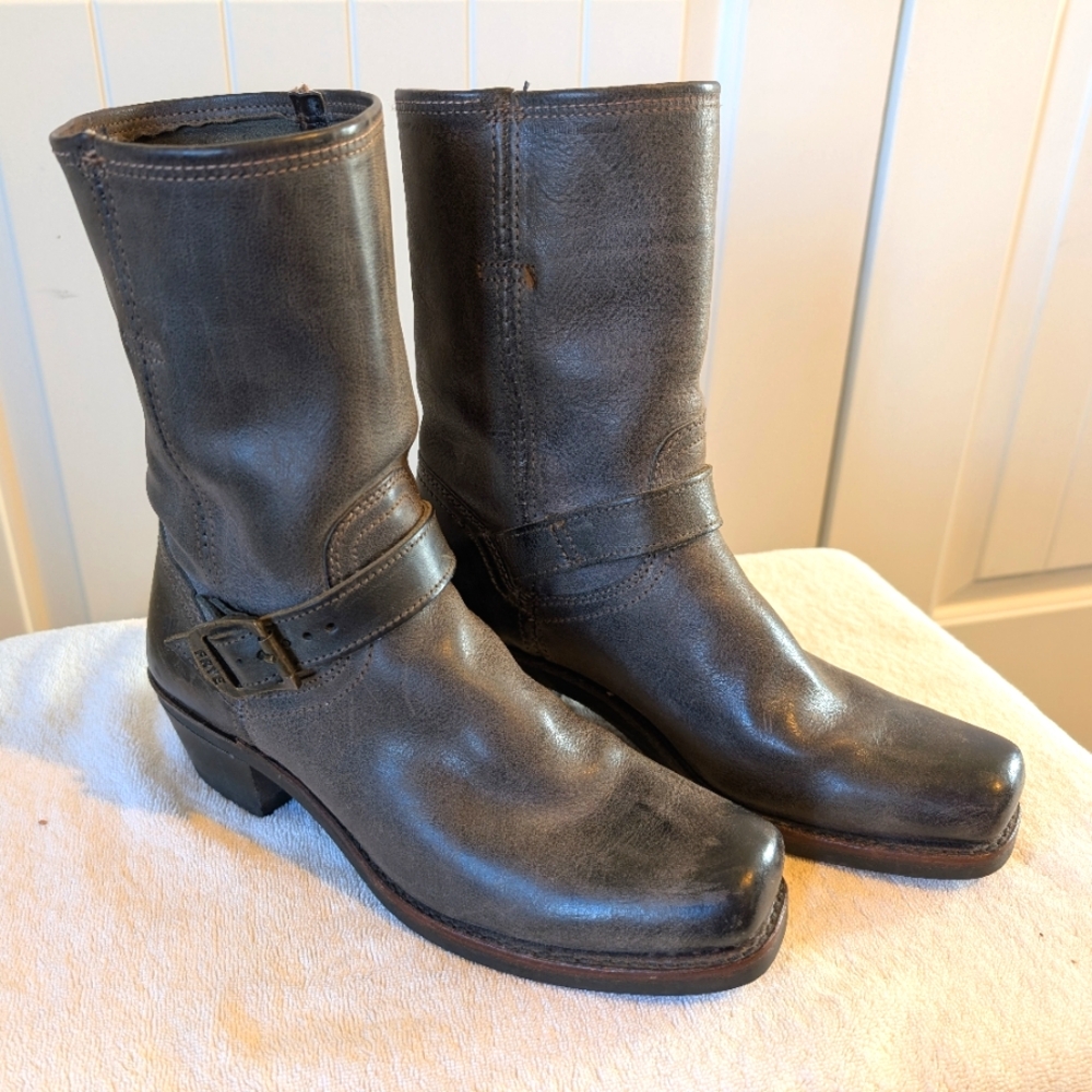 Frye Moto Boots